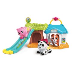 VTECH - TUT TUT ANIMO BISOUS - PTITE NICHE TOBOGGAN (+ COOKIE CHIEN GE