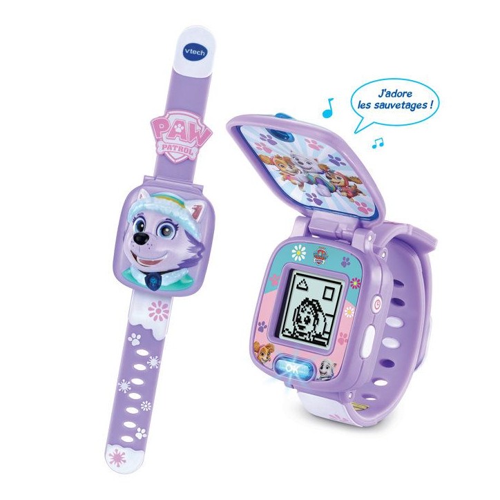 VTECH - PAT PATROUILLE - LA MONTRE-JEU INTERACTIVE D'EVEREST - Violet VTECH - PAT PATROUILLE - LA MONTRE-JEU INTERACTIVE D'EVEREST - Violet