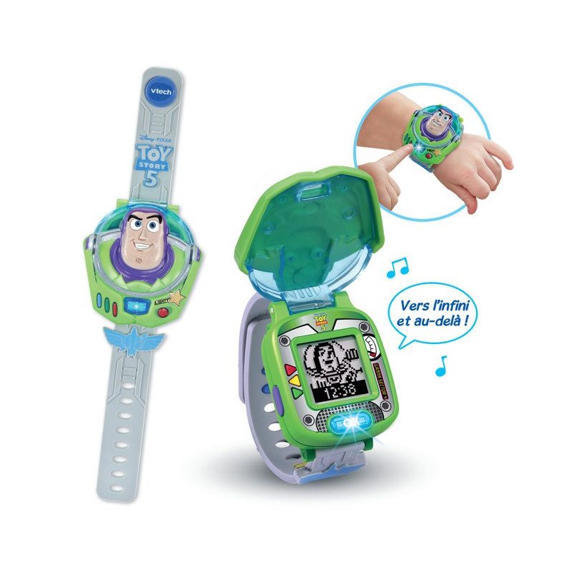 VTECH - TOY STORY 5 - LA MONTRE-JEU ÉDUCATIVE DE BUZZ - Multicolore