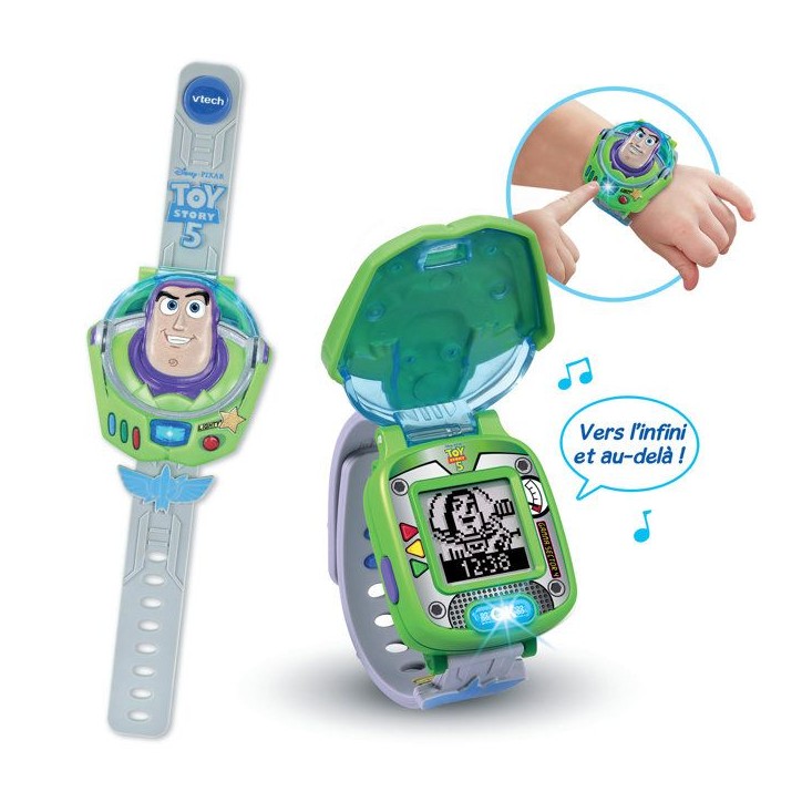 VTECH - TOY STORY 5 - LA MONTRE-JEU ÉDUCATIVE DE BUZZ - Multicolore
