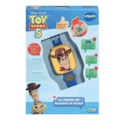 VTECH - TOY STORY 5 - LA MONTRE-JEU ÉDUCATIVE DE WOODY - Multicolore