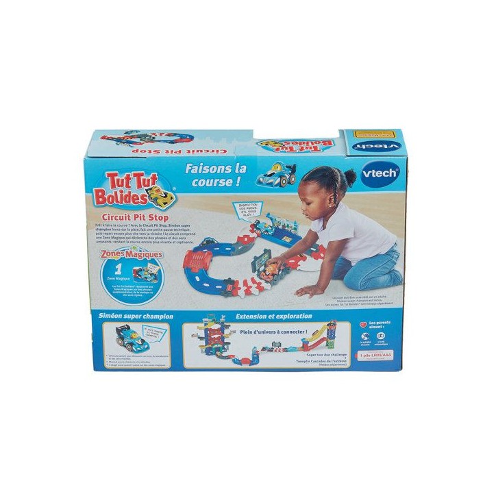 VTECH - TUT TUT BOLIDES - CIRCUIT PIT STOP - Multicolore