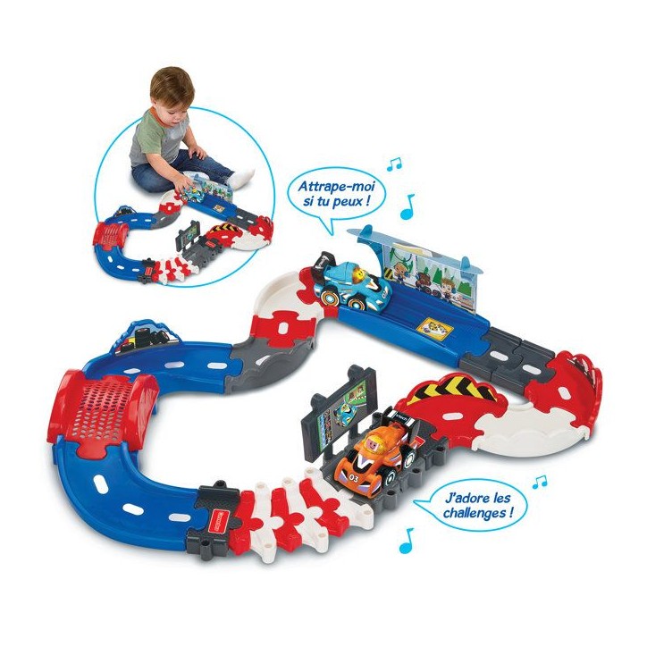 VTECH - TUT TUT BOLIDES - CIRCUIT PIT STOP - Multicolore