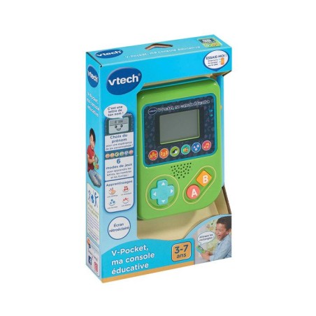 VTECH - V-POCKET, MA CONSOLE ÉDUCATIVE - Vert