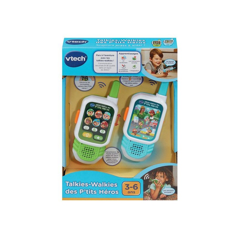 VTECH - TALKIES-WALKIES DES P'TITS HÉROS - Multicolore