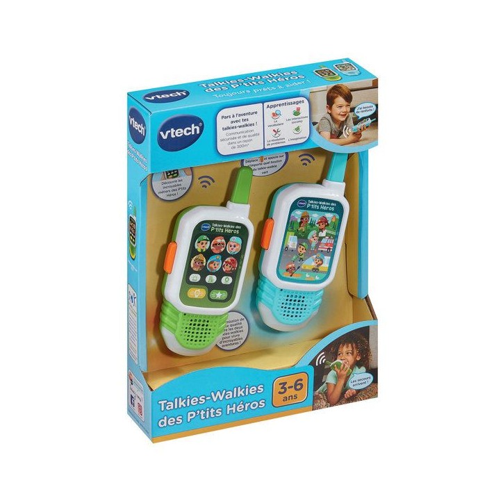 VTECH - TALKIES-WALKIES DES P'TITS HÉROS - Multicolore VTECH - TALKIES-WALKIES DES P'TITS HÉROS - Multicolore