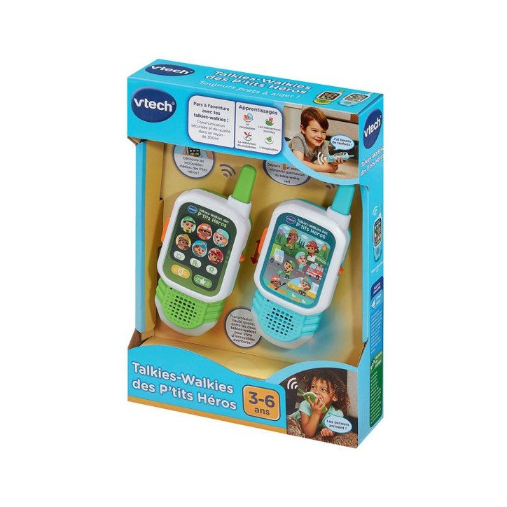 VTECH - TALKIES-WALKIES DES P'TITS HÉROS - Multicolore VTECH - TALKIES-WALKIES DES P'TITS HÉROS - Multicolore