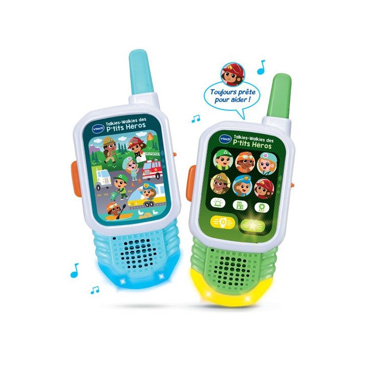 VTECH - TALKIES-WALKIES DES P'TITS HÉROS - Multicolore VTECH - TALKIES-WALKIES DES P'TITS HÉROS - Multicolore