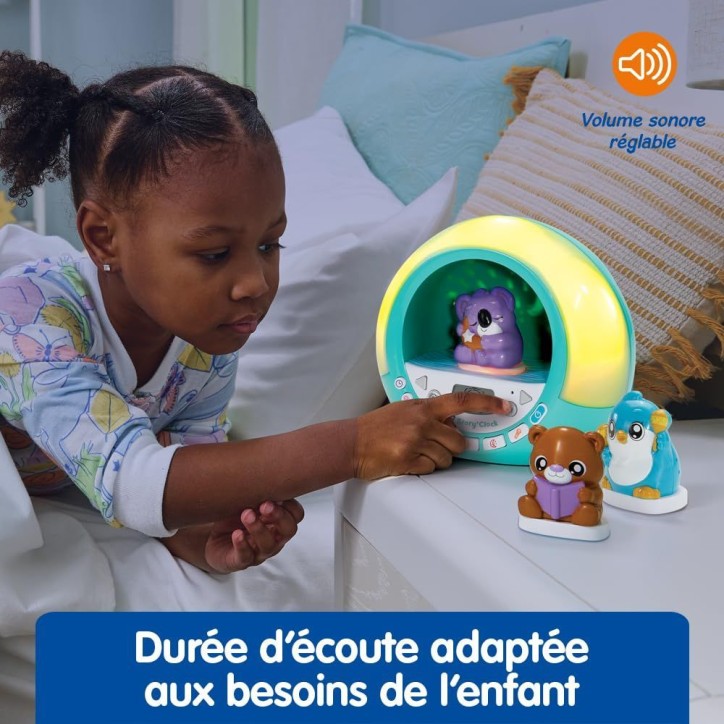 VTECH - STORY'CLOCK - MA CONTEUSE RÉVEIL - Bleu VTECH - STORY'CLOCK - MA CONTEUSE RÉVEIL - Bleu