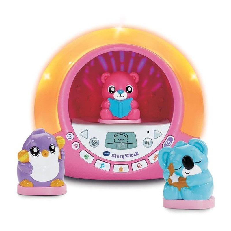 VTECH - STORY'CLOCK - MA CONTEUSE RÉVEIL ROSE - Rose
