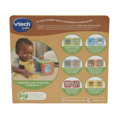 VTECH BABY - MODULO CUBE DES DÉCOUVERTES (PLASTIQUE RÉUTILISÉ) - Mu