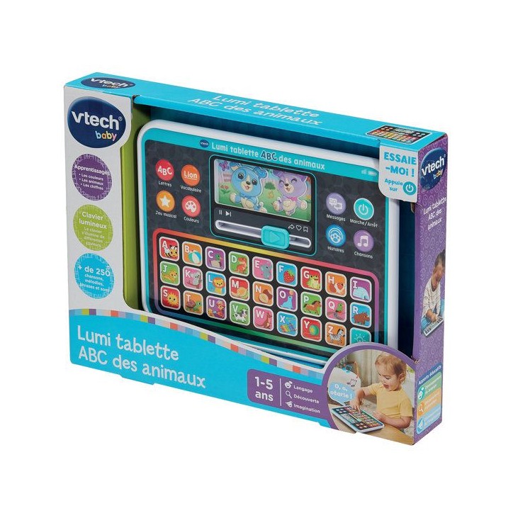 VTECH BABY - LUMI TABLETTE ABC ANIMAUX - Multicolore VTECH BABY - LUMI TABLETTE ABC ANIMAUX - Multicolore