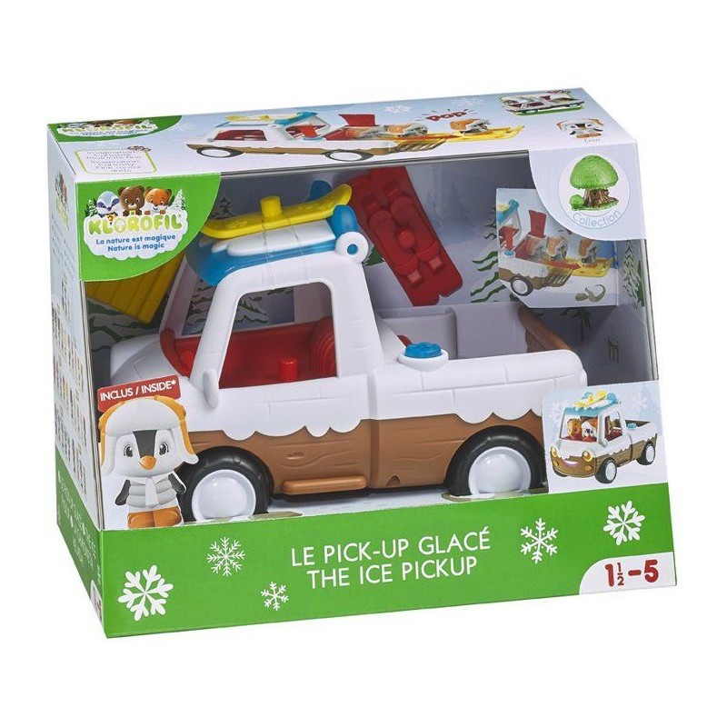 Véhicule - SOPHIE LA GIRAFE - Klorofil - Pick-up Glacé - Flocon pop-