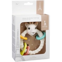 Anneau de dentition - SOPHIE LA GIRAFE - Colo'Rings - Caoutchouc natur