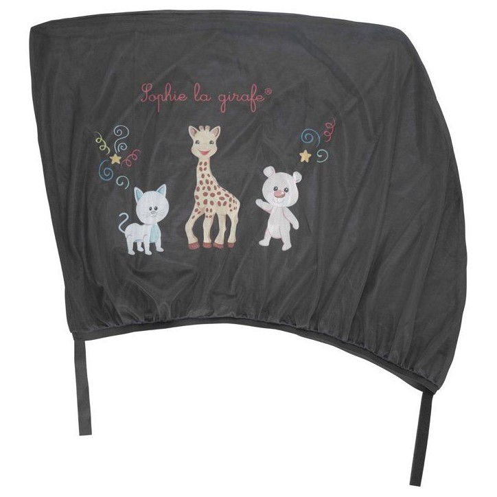 Lot de 2 Pare-soleil voiture - SOPHIE LA GIRAFE - Chausssettes - Universels - Lavables Lot de 2 Pare-soleil voiture - SOPHIE LA GIRAFE - Chausssettes - Universels - Lavables