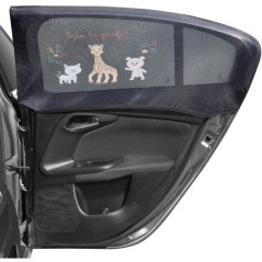 Lot de 2 Pare-soleil voiture - SOPHIE LA GIRAFE - Chausssettes - Unive