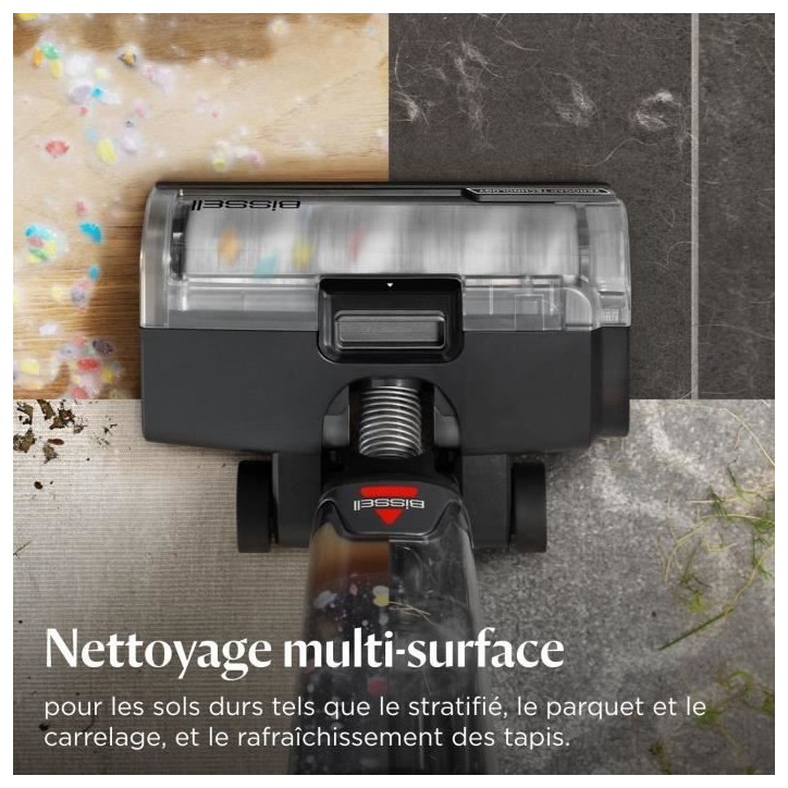 BISSELL CrossWave OmniForce Edge - Aspirateur Balai Laveur sans Fil - Aspire & Lave en Meme Temps ou Mode Aspiration Uniquement BISSELL CrossWave OmniForce Edge - Aspirateur Balai Laveur sans Fil - Aspire & Lave en Meme Temps ou Mode Aspiration Uniquement