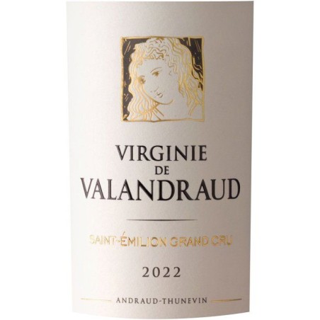 Virginie de Valandraud 2022 Saint-Emilion Grand Cru - Vin rouge de Bordeaux