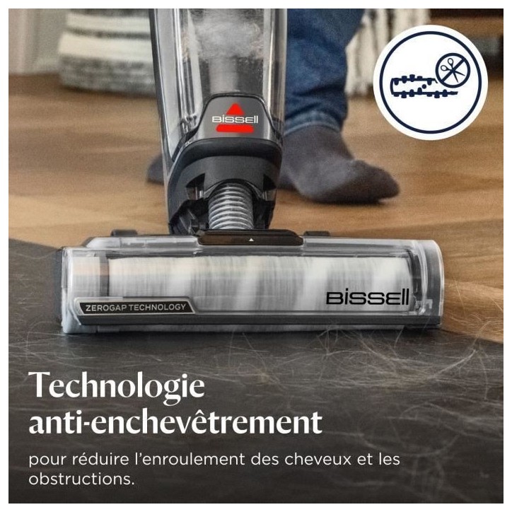 BISSELL CrossWave OmniForce Edge - Aspirateur Balai Laveur sans Fil - Aspire & Lave en Meme Temps ou Mode Aspiration Uniquement BISSELL CrossWave OmniForce Edge - Aspirateur Balai Laveur sans Fil - Aspire & Lave en Meme Temps ou Mode Aspiration Uniquement