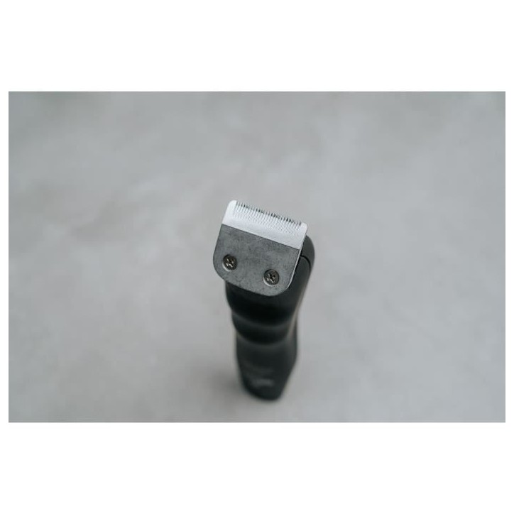 Tondeuse a barbe - WAHL - GROOMSMAN PRO - 2,4 V - 6 sabots - Autonomie : 60 min - Noir / Argent Tondeuse a barbe - WAHL - GROOMSMAN PRO - 2,4 V - 6 sabots - Autonomie : 60 min - Noir / Argent