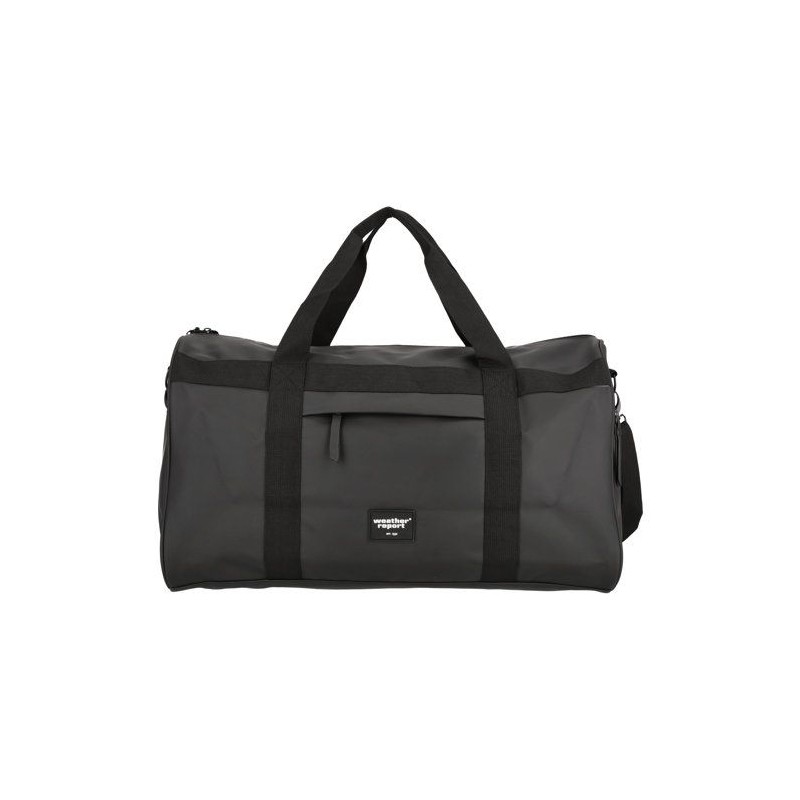 Sac de sport - WEATHER REPORT - Bronze - 100% PU - 40 litres - Noir