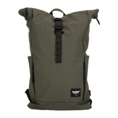 Sac a dos - WEATHER REPORT - Bronze - Roll top - 100% PU - Kaki