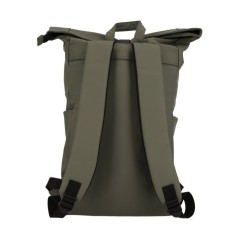 Sac a dos - WEATHER REPORT - Bronze - Roll top - 100% PU - Kaki