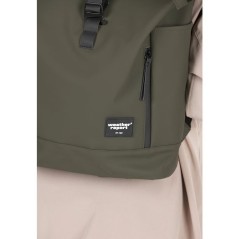 Sac a dos - WEATHER REPORT - Bronze - Roll top - 100% PU - Kaki