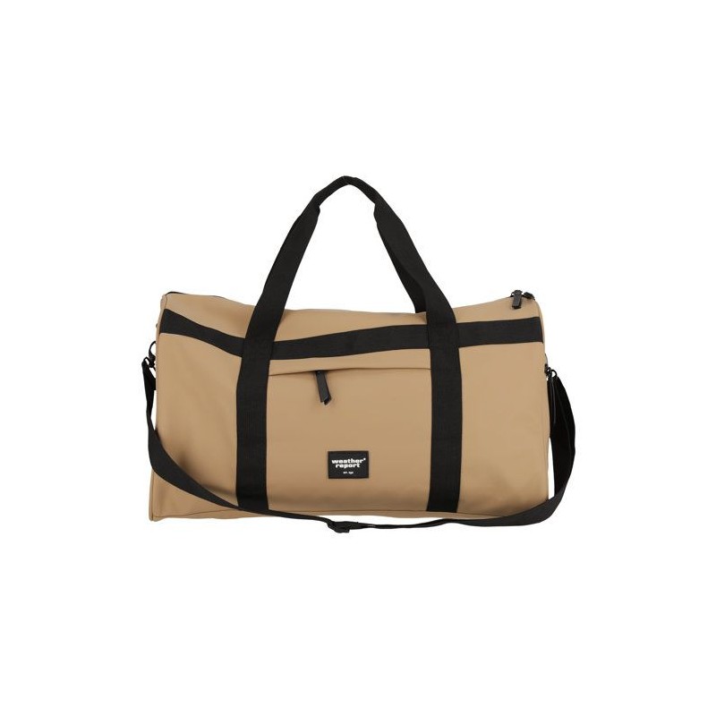 Sac de sport - WEATHER REPORT - Bronze - 100% PU - 40 litres - Beige