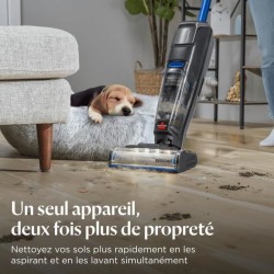 BISSELL CrossWave OmniFind Select - Aspirateur Balai Laveur Sans Fil -