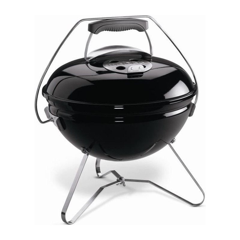 Barbecue charbon - WEBER Smokey Joe -Ø37cm - Noir