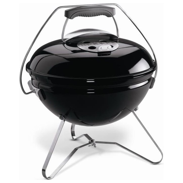 Barbecue charbon - WEBER Smokey Joe -Ø37cm - Noir Barbecue charbon - WEBER Smokey Joe -Ø37cm - Noir