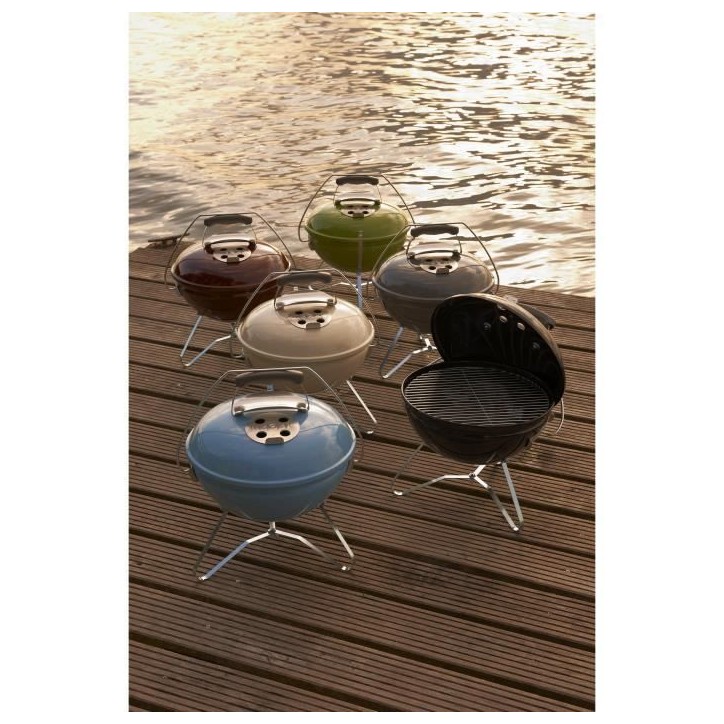 Barbecue charbon - WEBER Smokey Joe -Ø37cm - Noir Barbecue charbon - WEBER Smokey Joe -Ø37cm - Noir