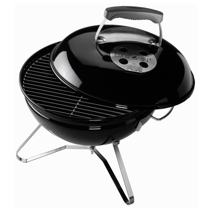 Barbecue charbon - WEBER Smokey Joe -Ø37cm - Noir Barbecue charbon - WEBER Smokey Joe -Ø37cm - Noir