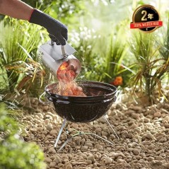 Cheminée d'allumage - WEBER - Petit Modele Smokey Joe - Acier inoxyda