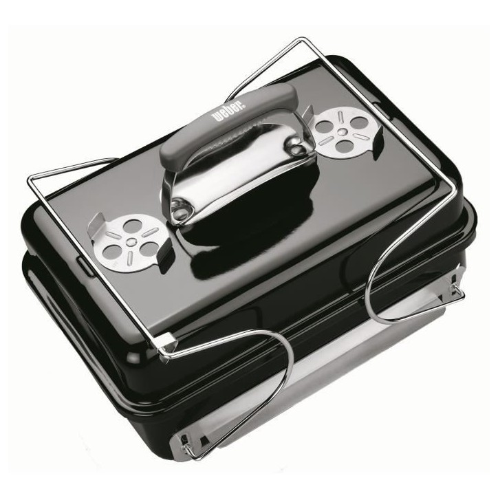 Barbecue charbon - Weber - GO ANYWHERE- 40,5x25,5 cm - Noir Barbecue charbon - Weber - GO ANYWHERE- 40,5x25,5 cm - Noir