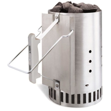 Cheminée d'allumage pour barbecue a charbon - WEBER - Rapidfire - Poi