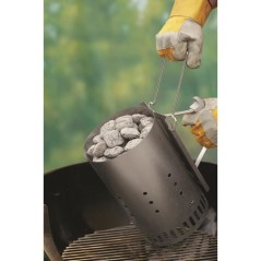 Cheminée d'allumage pour barbecue a charbon - WEBER - Rapidfire - Poi