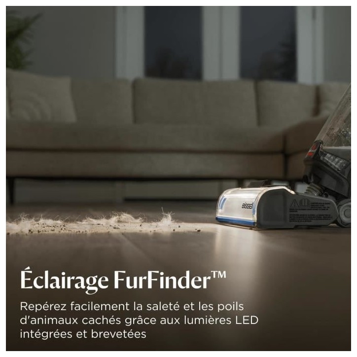 BISSELL CrossWave OmniFind Select - Aspirateur Balai Laveur Sans Fil - LED FurFinder pour Détection Facile Saletés & Poils Ani BISSELL CrossWave OmniFind Select - Aspirateur Balai Laveur Sans Fil - LED FurFinder pour Détection Facile Saletés & Poils Ani
