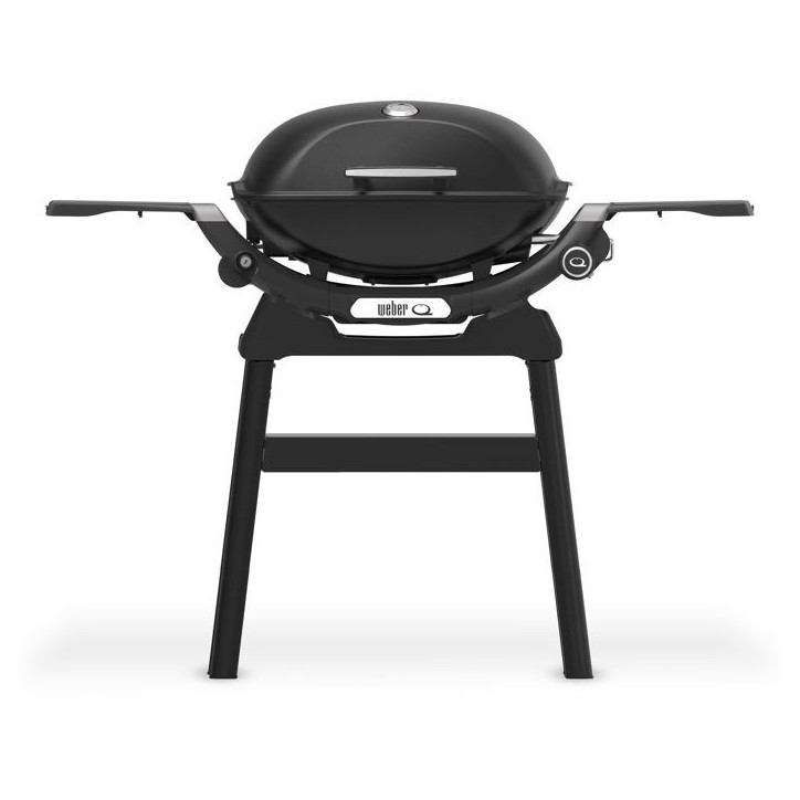 Barbecue a gaz - Weber - Q2200N avec stand - 4,11kW - 1 brûleur - Fonte émaillée - Allumage piézoélectronique - Noir Barbecue a gaz - Weber - Q2200N avec stand - 4,11kW - 1 brûleur - Fonte émaillée - Allumage piézoélectronique - Noir