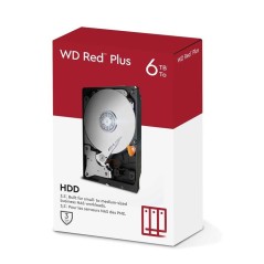Western Digital - Red Plus - Disque dur - 6 To - 3.5 - 5400 tr/min