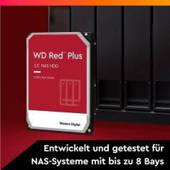 Western Digital - Red Plus - Disque dur - 6 To - 3.5 - 5400 tr/min