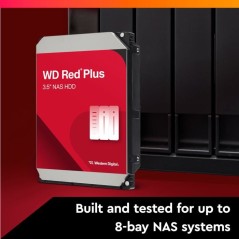 Western Digital - Red Plus - Disque dur - 8 To - 3.5 - 5640 tr/min