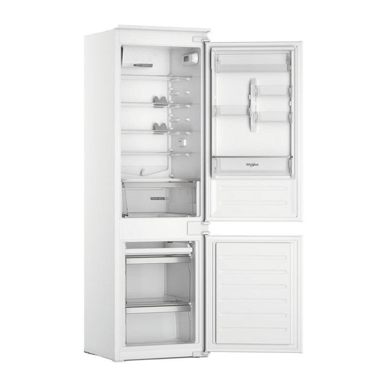 Réfrigérateur combiné - WHIRLPOOL - Intégrable - 268 L - 6e sens -