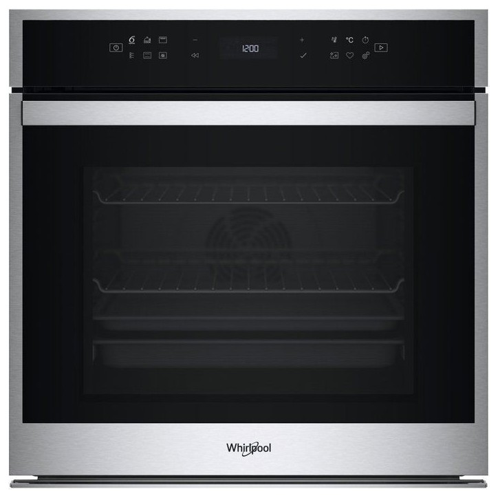 Four encastrable - Pyrolyse - WHIRLPOOL - WOI68PT1SXAF - Inox - 73 L - 59,5 x 56,4 x 59,7 cm Four encastrable - Pyrolyse - WHIRLPOOL - WOI68PT1SXAF - Inox - 73 L - 59,5 x 56,4 x 59,7 cm