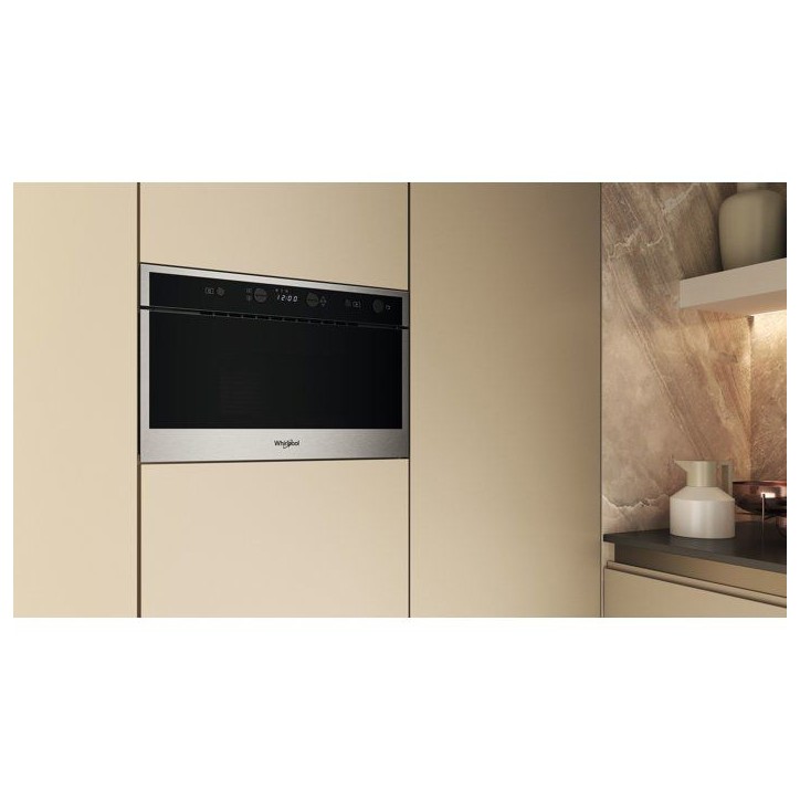 Micro-ondes encastrable - WHIRLPOOL - WMN461BXF - Inox - 59,5 x 32 x 38,2 cm Micro-ondes encastrable - WHIRLPOOL - WMN461BXF - Inox - 59,5 x 32 x 38,2 cm