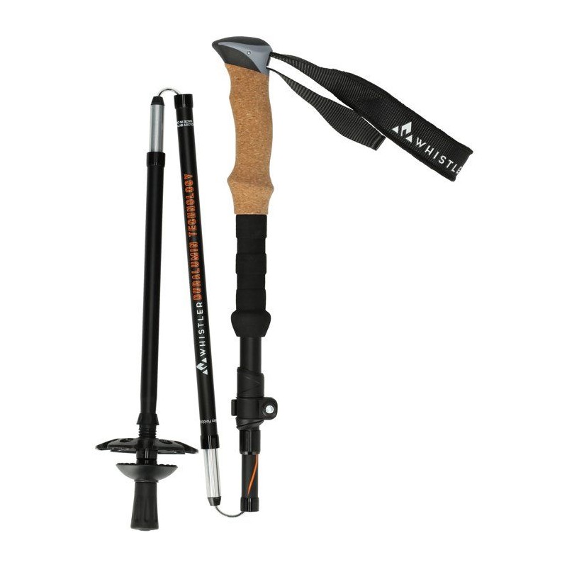 Bâtons de Marche Pliables - WHISTLER - Beckley - Noir