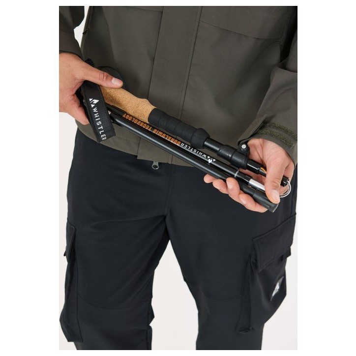Bâtons de Marche Pliables - WHISTLER - Beckley - Noir Bâtons de Marche Pliables - WHISTLER - Beckley - Noir