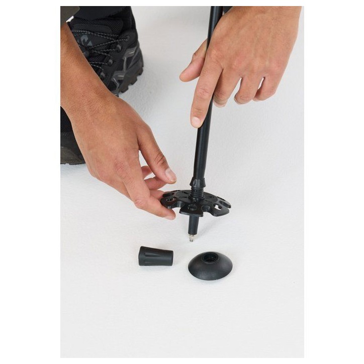 Bâtons de Marche Pliables - WHISTLER - Beckley - Noir Bâtons de Marche Pliables - WHISTLER - Beckley - Noir