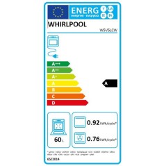 Cuisiniere vitrocéramique - WHIRLPOOL - W5V5LCW - 4 foyers - 7900 W -